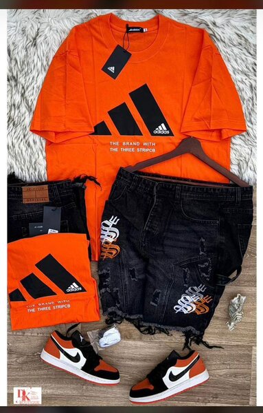 Ensemble mode homme T-shirt et jeans