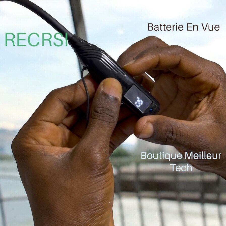 Recrsi Écouteurs Bluetooth Cou Longue durée 60H RE-NY047