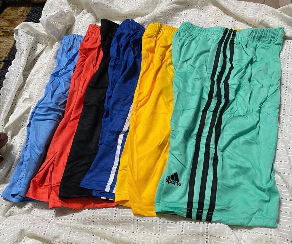 Shorts de sport multicolores