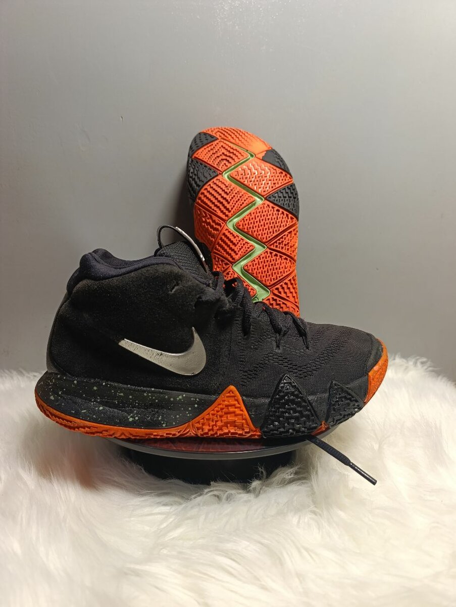 Baskets Noir-Orange Hommes