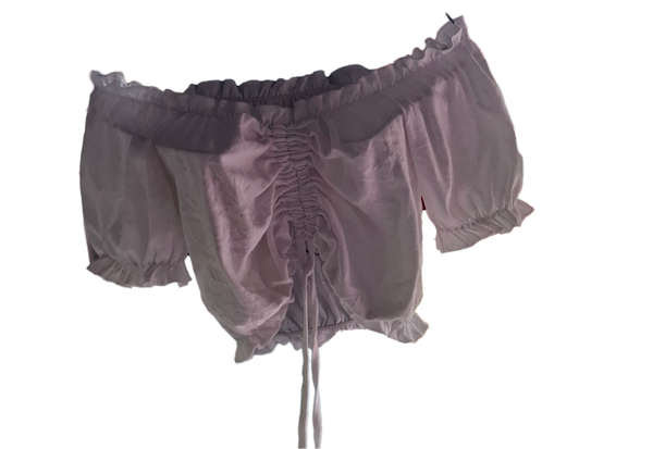 Off-Shoulder Ruffle Blouse