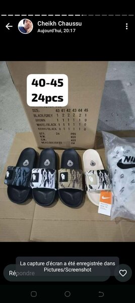 Claquettes Nike Casual Homme