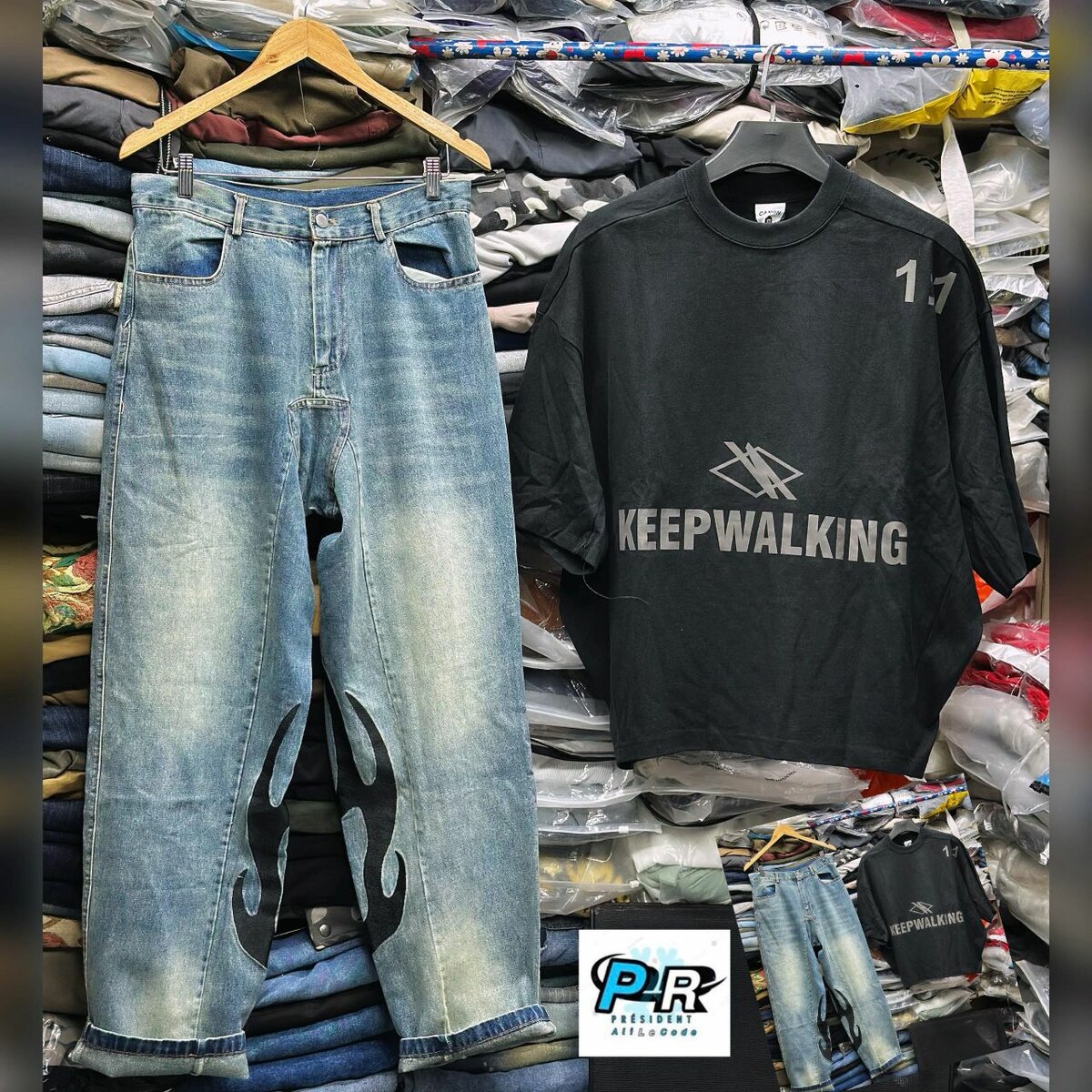 T-shirt et Jean tendances pour hommes