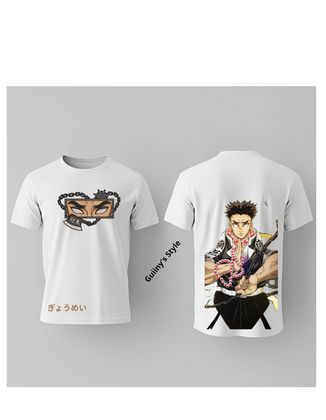 T-shirt animé unisexe imprimé