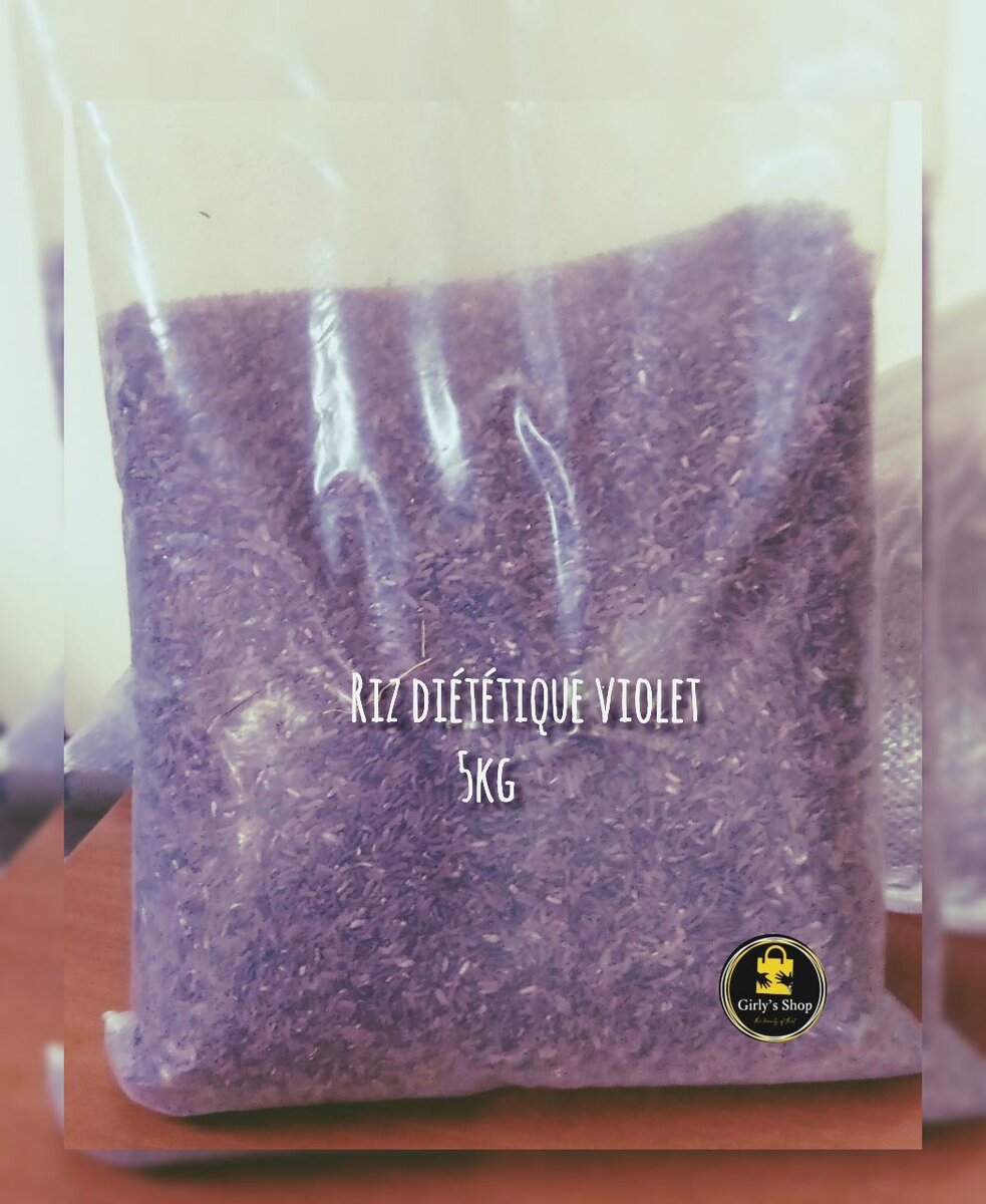 Riz Diététique Violet et Noir