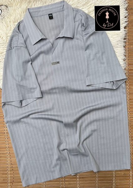 Polo homme à rayures élégantes