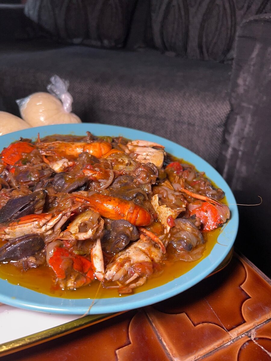 Délicieux plat de fruits de mer