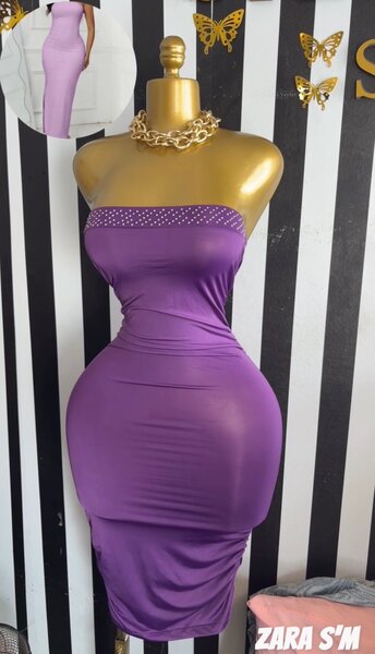 Robe Longue Épaule Dénudée