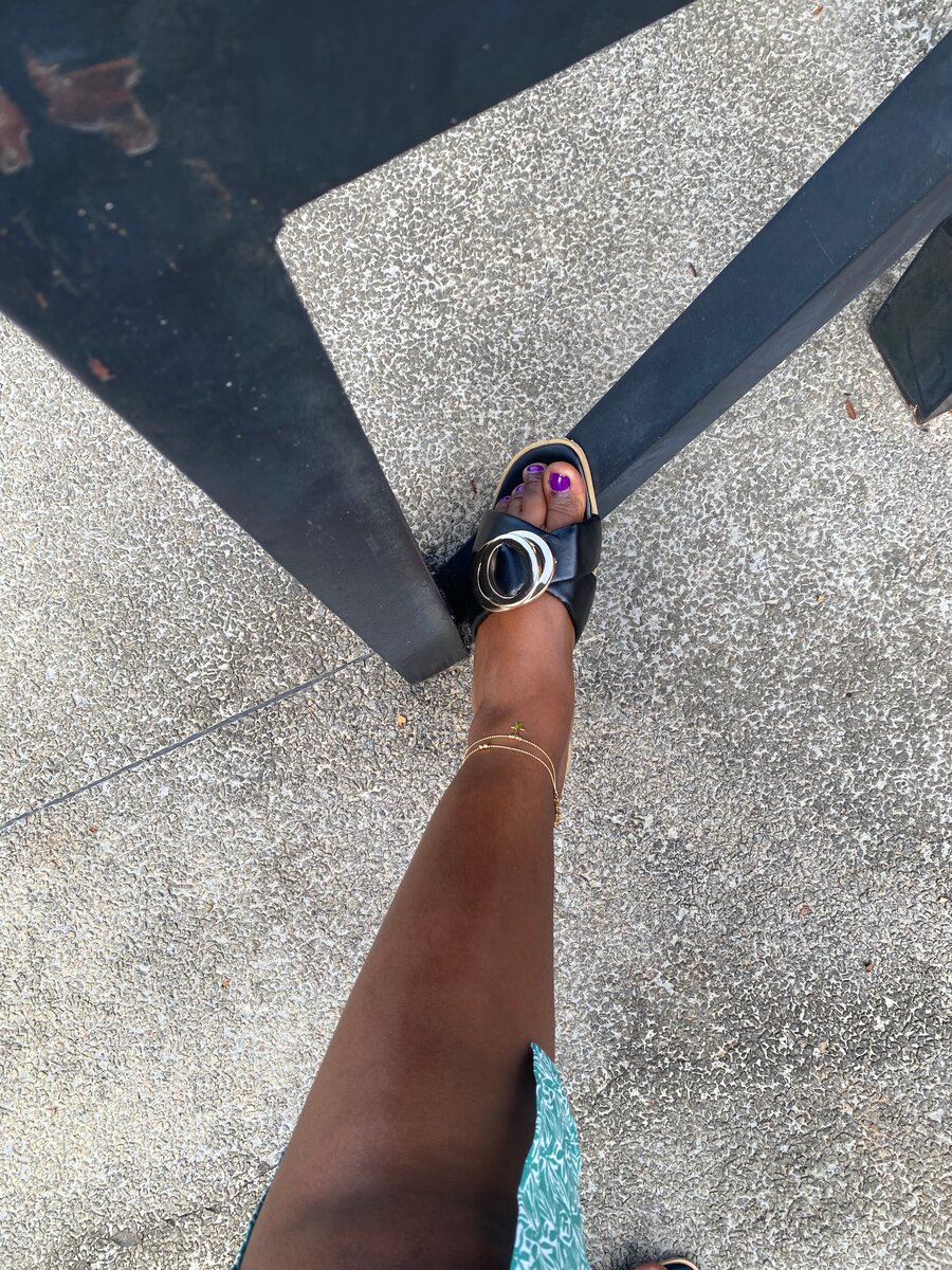 Bracelet de cheville étoilé