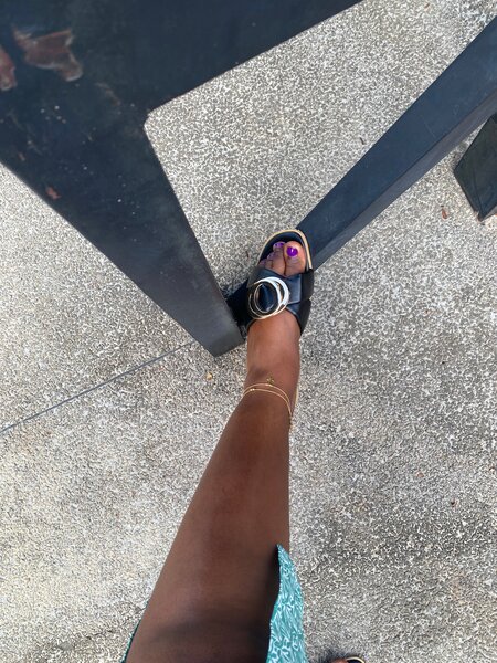 Bracelet de cheville étoilé