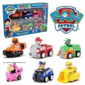 6 voitures Paw Patrol