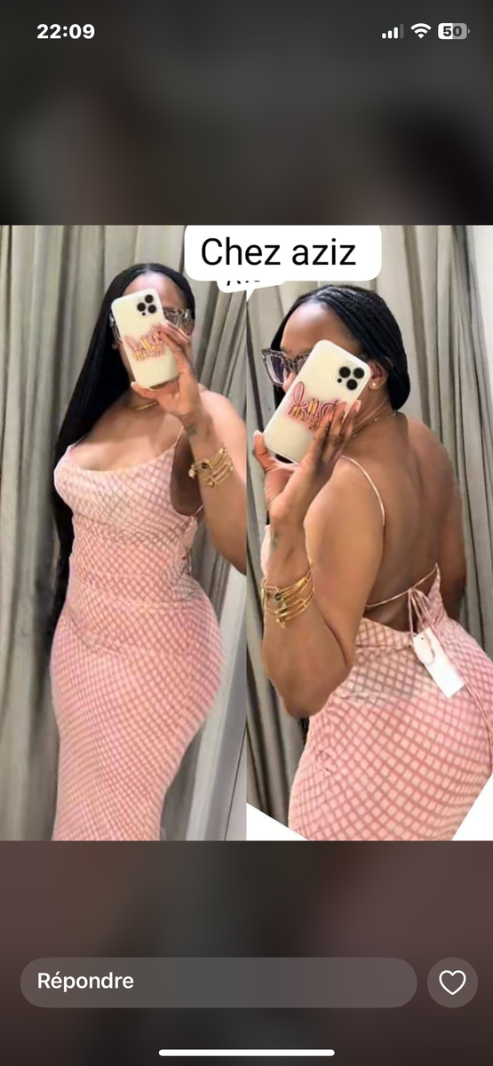 Robe élégante et chic femme