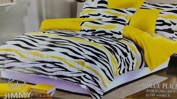 couettes  et draps en coton