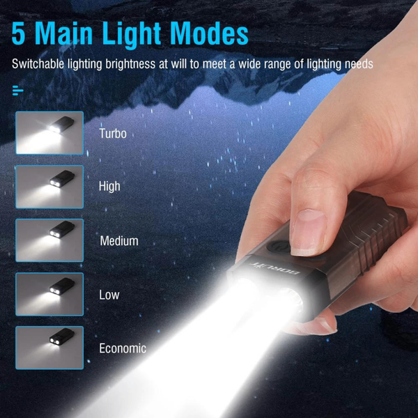 Portable Flashlight V10 Boruit