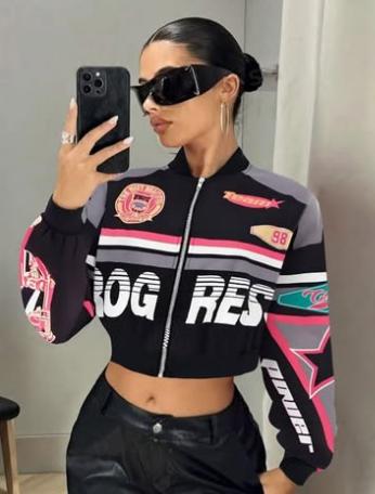 Motorcycle jacket black