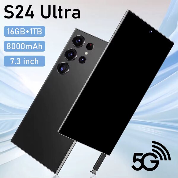 S24 Ultra 5G: 16GB+1To, 8000mAh, Écran 7.3''