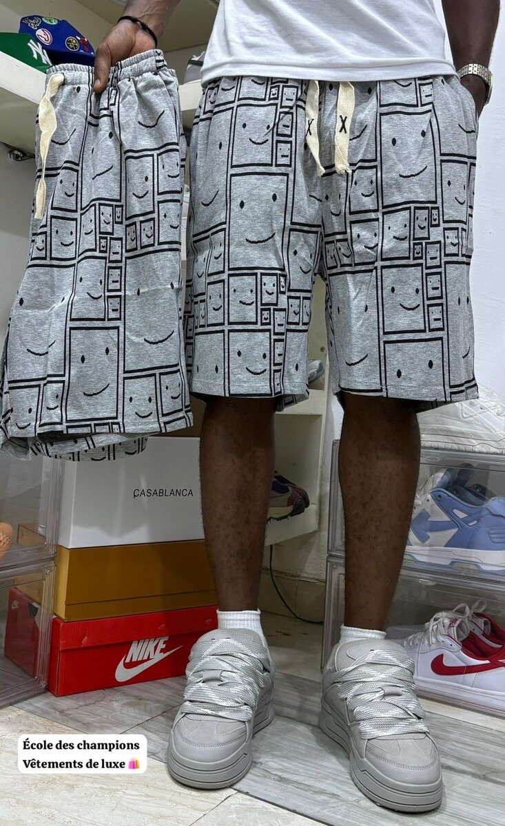 Shorts imprimé tendance