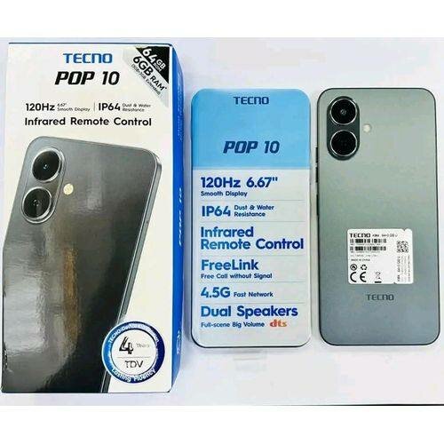 Tecno POP 10 Smartphone 64GB