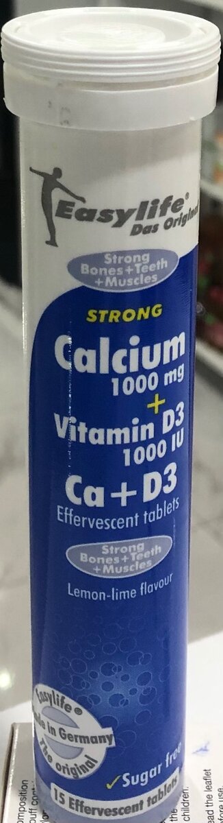 EASYLIFE CALCIUM + VIT D3 EFFERVESCENT