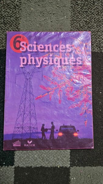 Livre Sciences Physiques 6e
