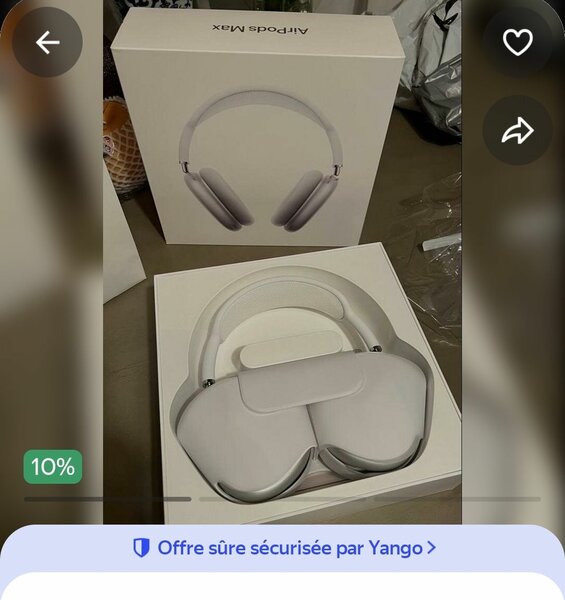 Casque AirPods Max Blanc