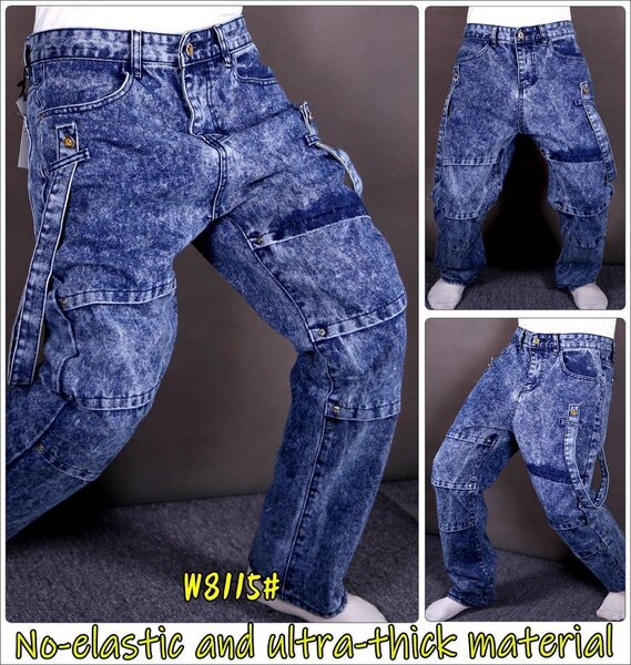 Jean cargo robuste homme