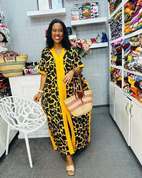 Très chic boubou en soldes en 6 couleurs