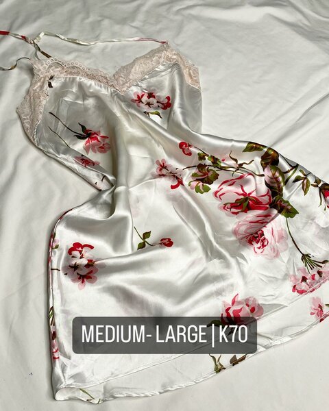 Beautiful Women's Pajama Dress with floral print