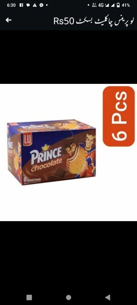 Prince Biscuits 6 pcs