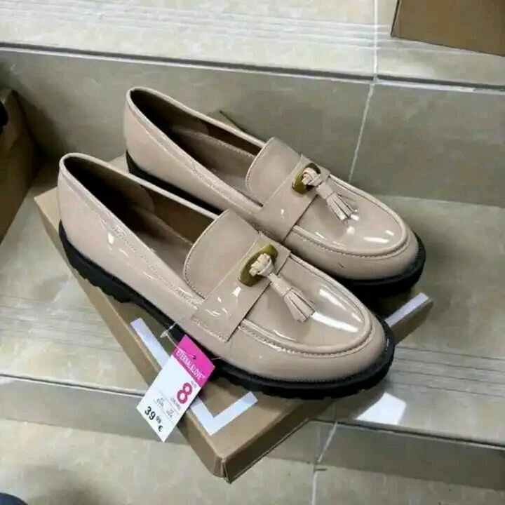 Mocasins vernis femme luxe