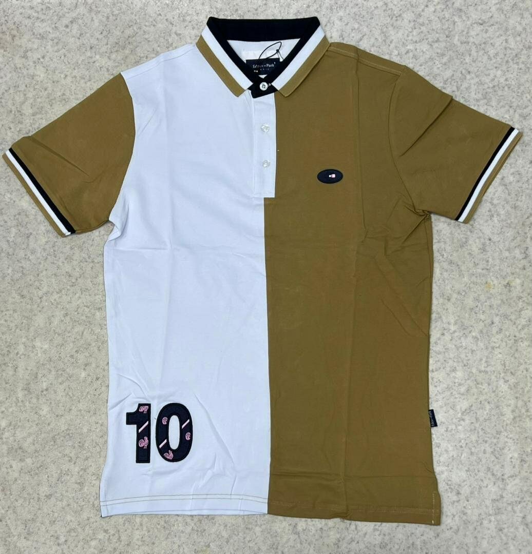 Polo bicolore homme tendance