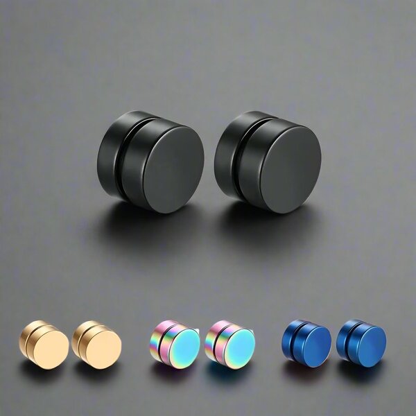 Boucles d'oreilles magnétiques élégantes