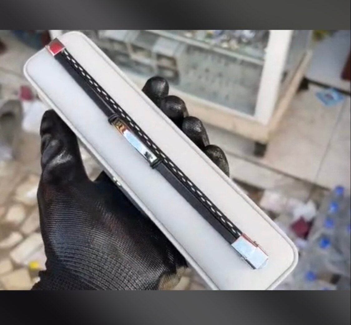 Bracelet chic en cuir unisexe