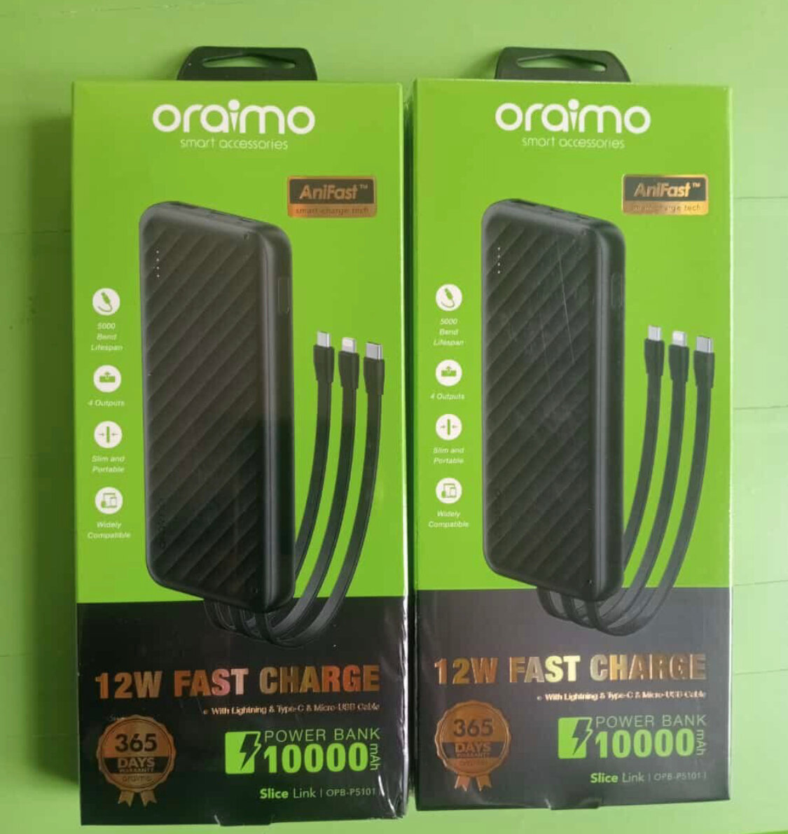 Oraimo Power Bank 10000mAh