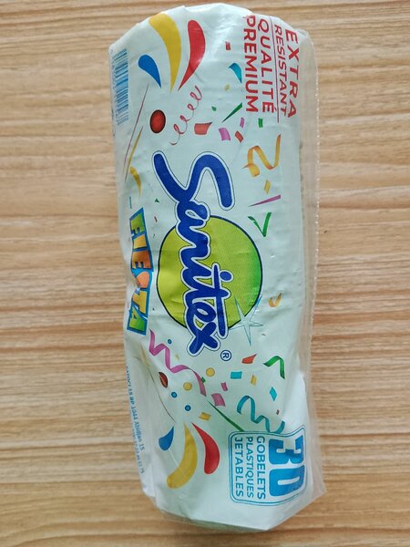 Gobelets fiesta bleu 20 cl 30p