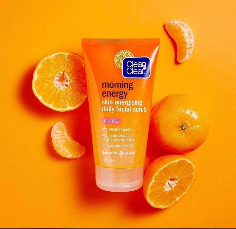 Clean &clear facial scrub
