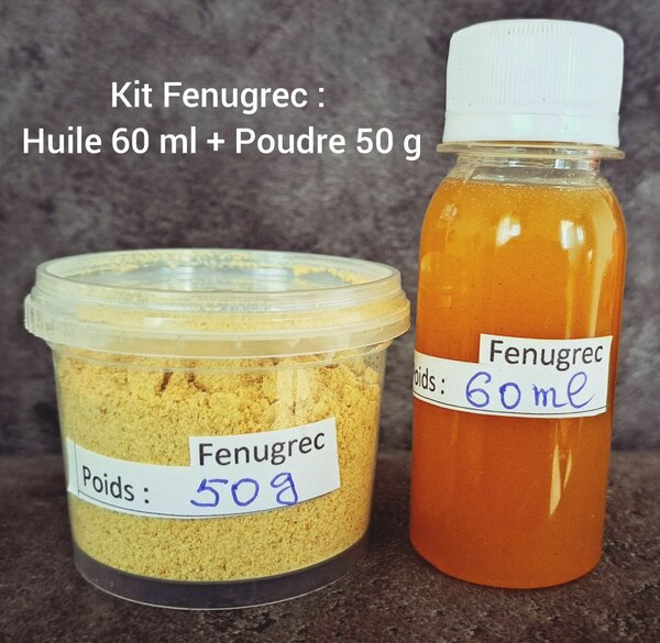 Kit Fenugrek : Huile et Poudre
