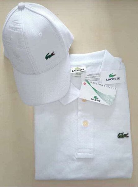 Ensemble polo Lacoste + la casquette
