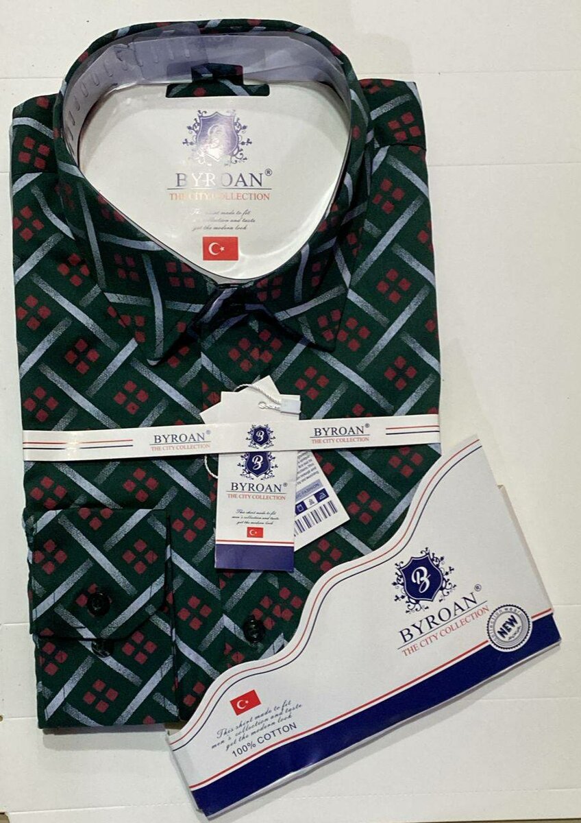 Chemise en coton pour hommes