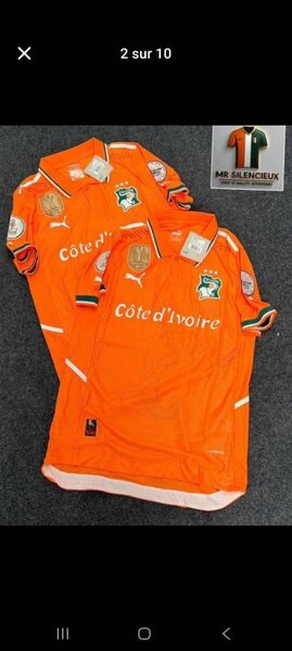 Maillot Côte d'Ivoire homme