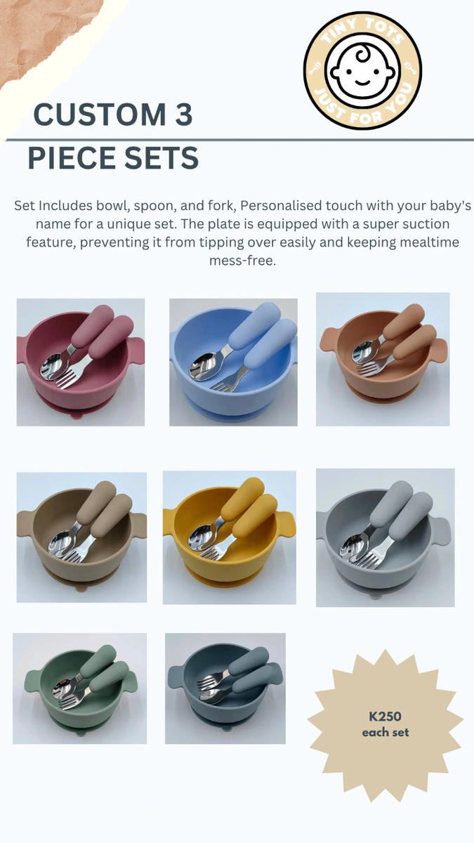 Customized 3 piece sets