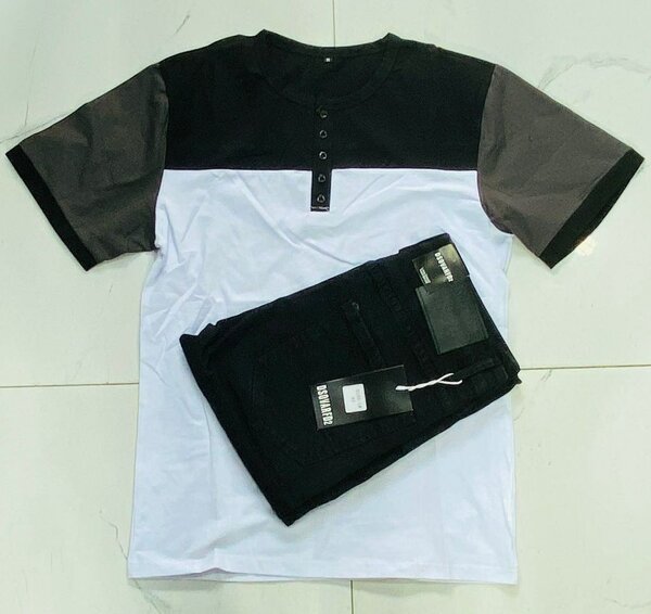 Combo t-shirt  and jeans together
