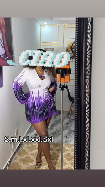 Robe Évasée Manche Longue