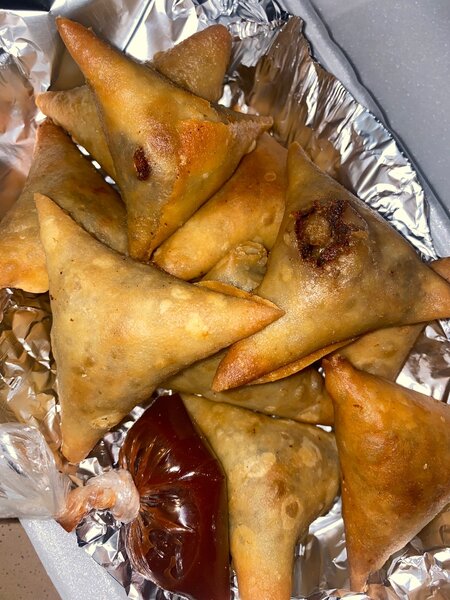 Samosas croustillantes