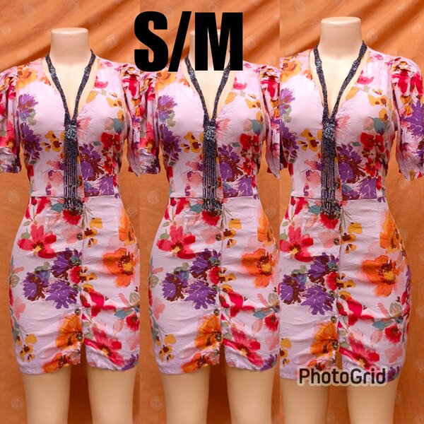 Robe Fleurie Élégante S/M