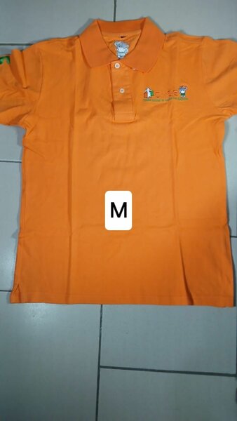 Polo orange Côte d'Ivoire