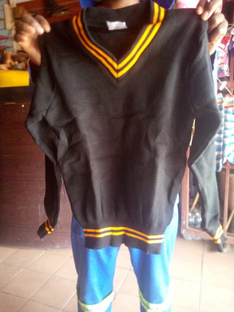 Unisex school sweater
