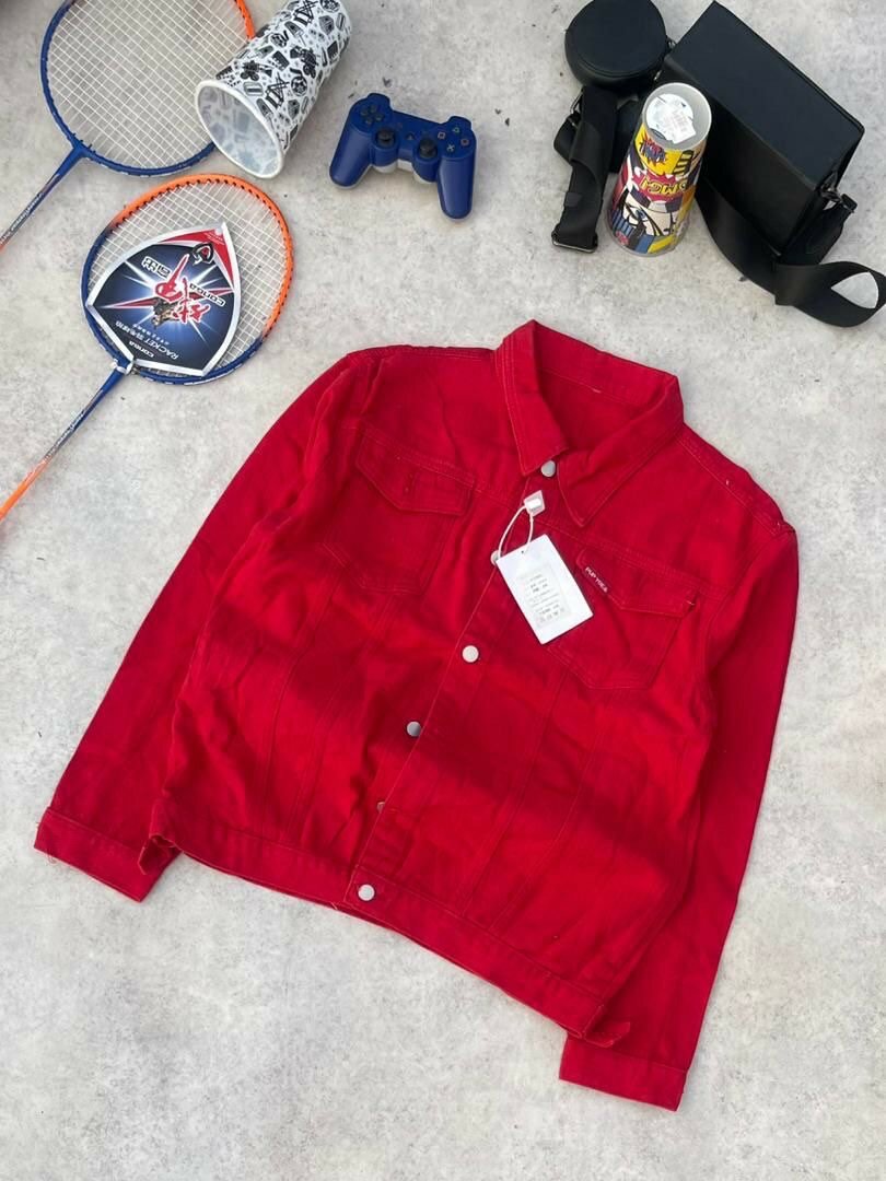 Veste en jean décontractée