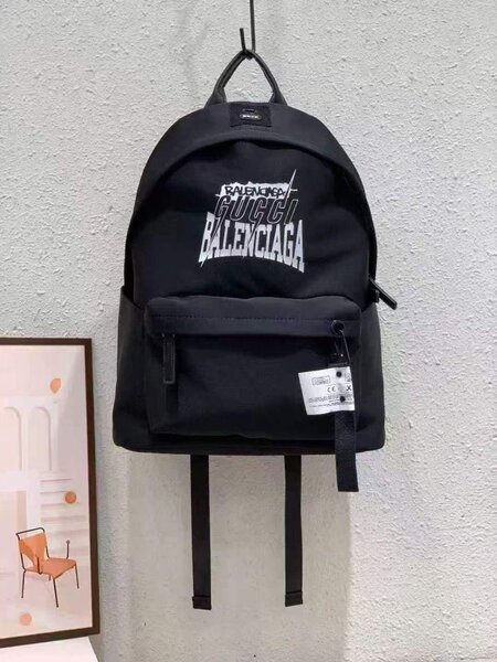 Sac à dos mode Balenciaga noir