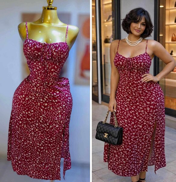 Robe fleurie élégante